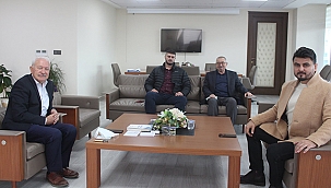 BAŞKAN YILMAZ AKTÜRK'E BAŞARILAR DİLEDİ