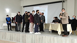 BAYRAMİÇ ANADOLU İMAM HATİP LİSESİ'NDE HAFIZLIK YARIŞMASI