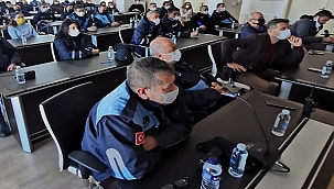 BELEDİYE PERSONELİNE YÖNELİK ÇEVRE EĞİTİMİ GERÇEKLEŞTİRİLDİ