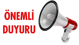 BELEDİYEDEN UYARI!