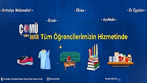 ÇOMÜ BUTİK TÜM ÖĞRENCİLERİN HİZMETİNDE