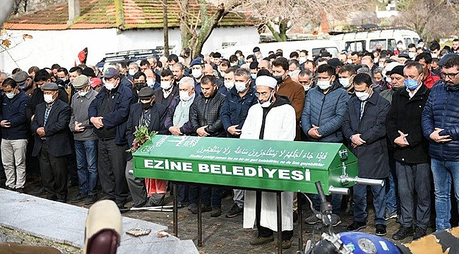 Kayacık köyü muhtarı ali can, dualarla son yolculuğuna uğurlandı