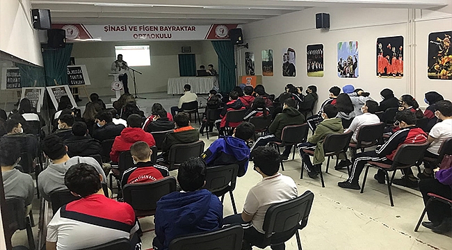 MESLEK TANITIM GÜNLERİ ETKİNLİĞİNDE MESLEK SEÇİMİNİN ÖNEMİ ANLATILDI