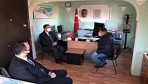 VALİ AKTAŞ, ÇINARLI KÖY MUHTARLIĞINI ZİYARET ETTİ