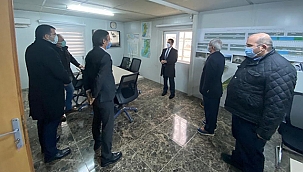 VALİ AKTAŞ, GELİBOLU - ECEABAT YOL TÜNEL ŞANTİYESİ ZİYARET ETTİ