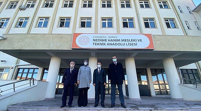 VALİ AKTAŞ OKUL ZİYARETLERİNE DEVAM EDİYOR