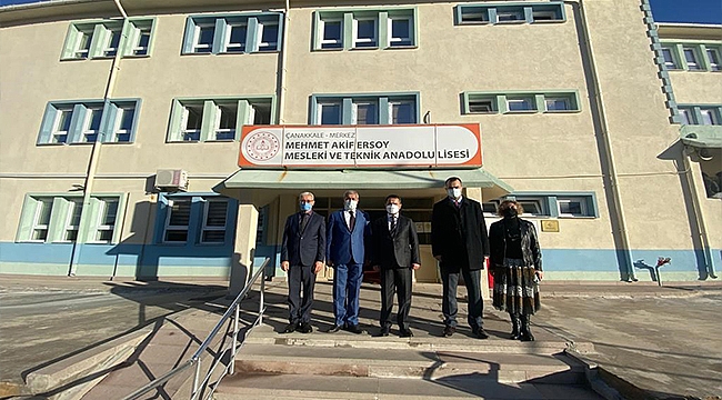 Vali aktaş okul ziyaretlerine devam ediyor