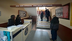 VALİ AKTAŞ OKUL ZİYARETLERİNE DEVAM EDİYOR