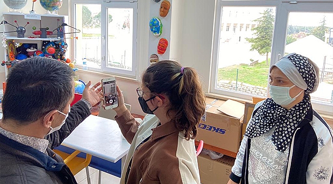 VALİ AKTAŞ'TAN ÇANAKKALE BİLİM VE SANAT MERKEZİNE ZİYARET