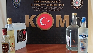 YILBAŞI ÖNCESİ KAÇAK İÇKİ OPERASYONU