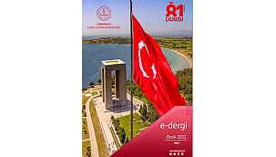 '81 ÇALIKUŞU ÇANAKKALE' YAYINDA