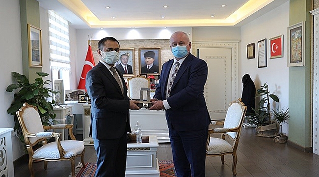 AVUSTRALYA HEYETİNDEN VALİ AKTAŞ'A ZİYARET