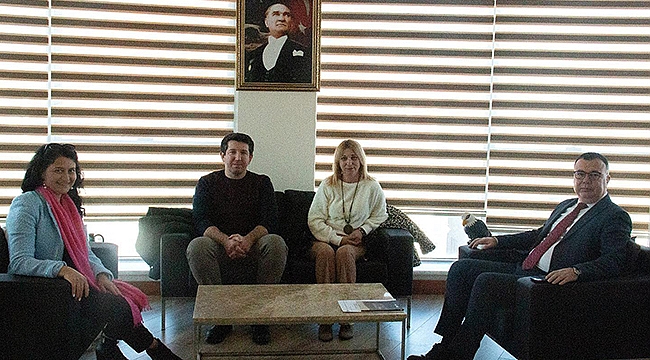 BAŞKAN ARSLAN'A ZİYARET