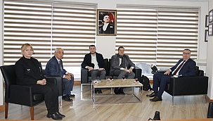 BAŞKAN ARSLAN'I ZİYARET ETTİLER