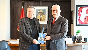 BAŞKAN GÖKHAN KONUKLARINI AĞIRLADI