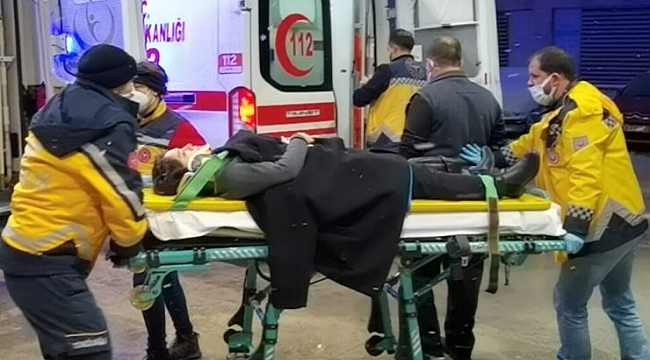 BOZCAADA KAYMAKAMI VE EŞİ TRAFİK KAZASINDA YARALANDI! 