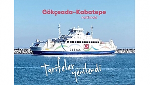 GÖKÇEADA SEFERLER TARİFESİ YENİLENDİ