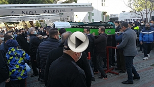 GÖZYAŞLARI İÇİNDE UĞURLANDI