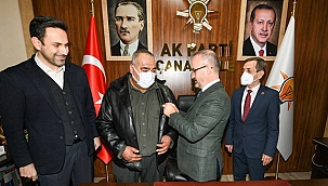 MUHTAR TOPAL AK PARTİ'YE KATILDI