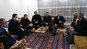 TURAN, ACILI AİLELERE TAZİYE ZİYARETİNDE