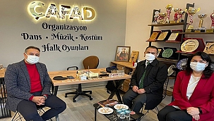 VALİ AKTAŞ, ÇAFAD'I ZİYARET ETTİ