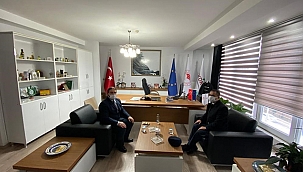 VALİ AKTAŞ TKDK İL KOORDİNATÖRLÜĞÜNÜ ZİYARET ETTİ