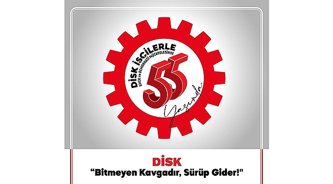 55. YILINDA DİSK