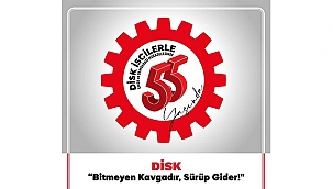 55. YILINDA DİSK