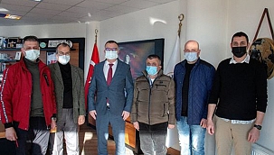 BAŞKAN ARSLAN'A ZİYARETLER