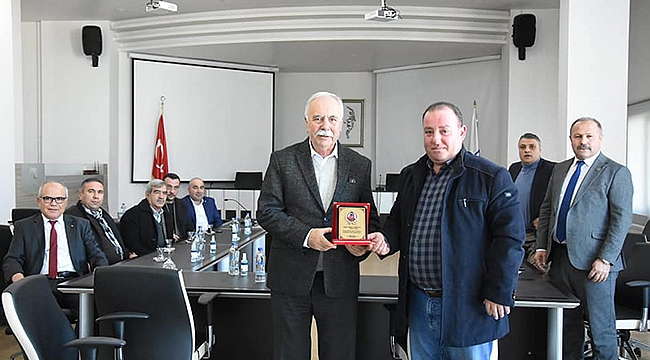 BAŞKAN DEMİR'DEN BAŞKAN GÖKHAN'A ZİYARET