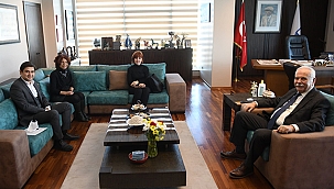 BAŞKAN GÖKHAN AV. KÖKEMİR'İ AĞIRLADI