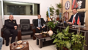 BAŞKAN ÖZ'DEN İADE-İ ZİYARET