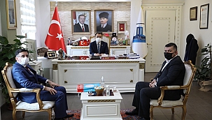 BAYRAMİÇ ASIMIN NESLİ GENÇLİK DERNEĞİ'NDEN VALİ AKTAŞ'A ZİYARET