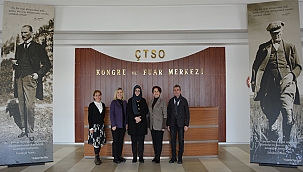 ÇANAKKALE KÜLTÜREL MİRAS DERNEĞİ'NDEN ÇTSO'YA ZİYARET