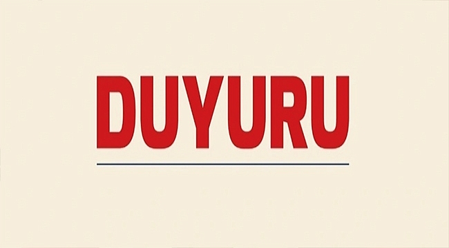 DUYURU!