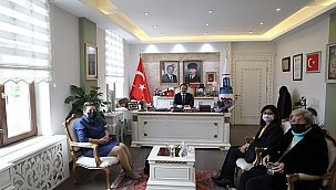 EL EMEĞİNİ DEĞERLENDİRME DERNEK YÖNETİMİ VALİ AKTAŞ'I ZİYARET ETTİ