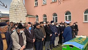 ŞEHİT BABASI SONSUZLUĞA UĞURLANDI