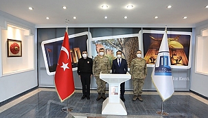 TUĞGENERAL ERSEL ÖZER, VALİ AKTAŞ'I ZİYARET ETTİ