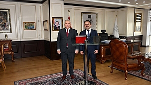 VALİ AKTAŞ, TEKİRDAĞ VALİSİ'Nİ ZİYARET ETTİ