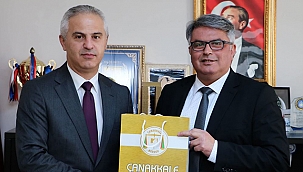 BAŞKAN AYDIN'DAN DEFTERDARLIĞA ZİYARET