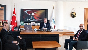 BÜYÜK BİRLİK PARTİSİ'NDEN BAŞKAN ARSLAN'A ZİYARET