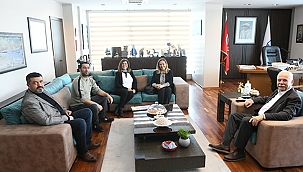 POSTA GAZETESİ EGE BÖLGE HEYETİNDEN BAŞKAN GÖKHAN'A ZİYARET