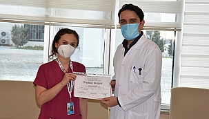 SAĞLIK EMEKÇİLERİNE TEŞEKKÜR BELGESİ