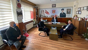 VALİ AKTAŞ'TAN ŞOFÖRLER VE OTOMOBİLCİLER ESNAF ODASINA ZİYARET