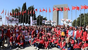 57. ALAY VEFA YÜRÜYÜŞÜ KAPANIŞ PROGRAMI ŞEHİTLER ABİDESİ'NDE YAPILDI