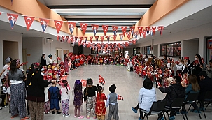 ATAM KREŞ'İN MİNİKLERİ 23 NİSAN'I COŞKU İLE KUTLADI