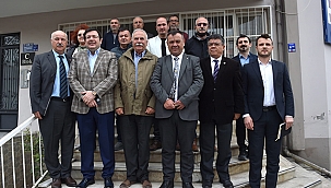 BAŞKAN GÖKHAN ESNAF ODALARINI ZİYARET ETTİ