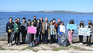 BAŞKAN GÖKHAN KARİNA'DA ÖĞRENCİLER İLE BULUŞTU