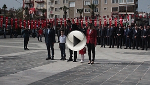 ÇANAKKALE'DE 23 NİSAN COŞKUSU YAŞANIYOR