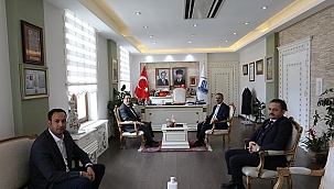 ÇEVRESEL ETKİ DEĞERLENDİRMESİ, İZİN VE DENETİM GENEL MÜDÜRÜ, VALİ AKTAŞ'I ZİYARET ETTİ